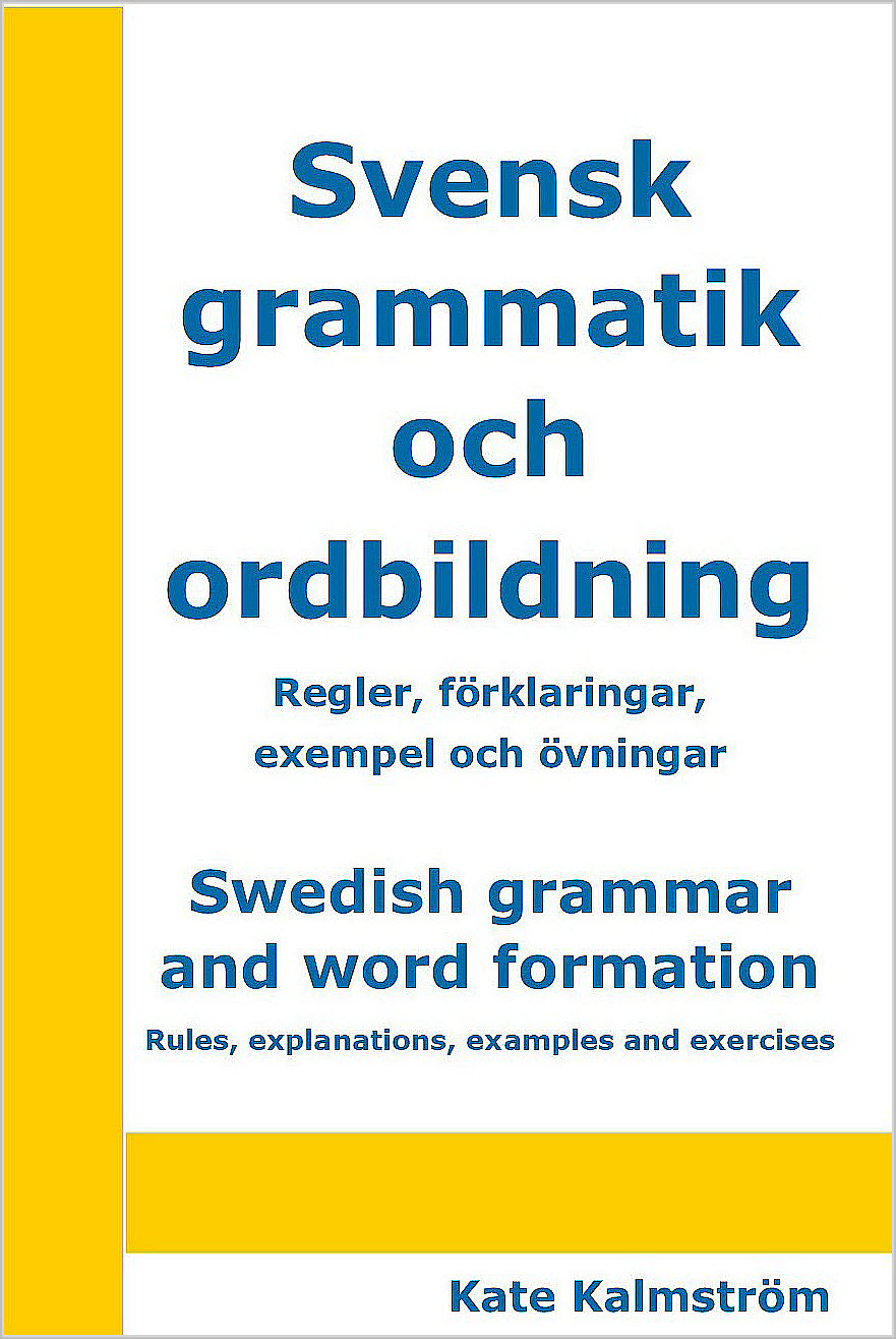 Swedish grammar book
