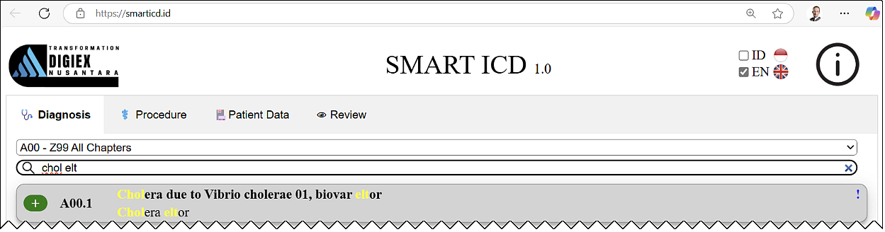 Smart ICD user interface