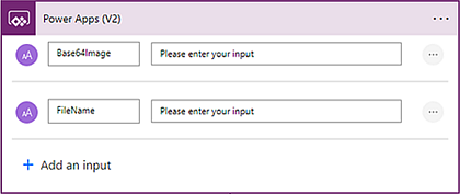 The Power Apps action in Power Automate