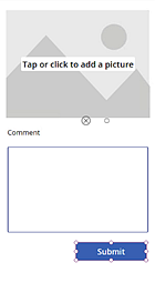 The photo and comment screen in the Open Recurring Tasks app