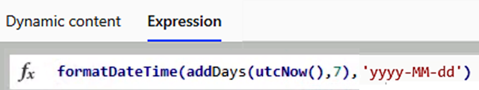Reminder flow expression