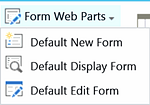 Customize list forms