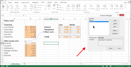 Excel recommended charts