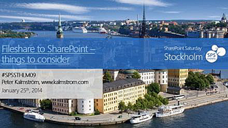 Stockholm SharePoint Saturday