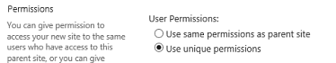 SharePoint site permissions