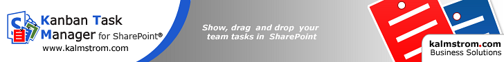 Kanban Task Manager for SharePoint banner
