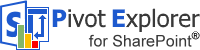 Explore, analyze and visualize list data online with Pivot Explorer for SharePoint Lists Pivot Explorer logotype