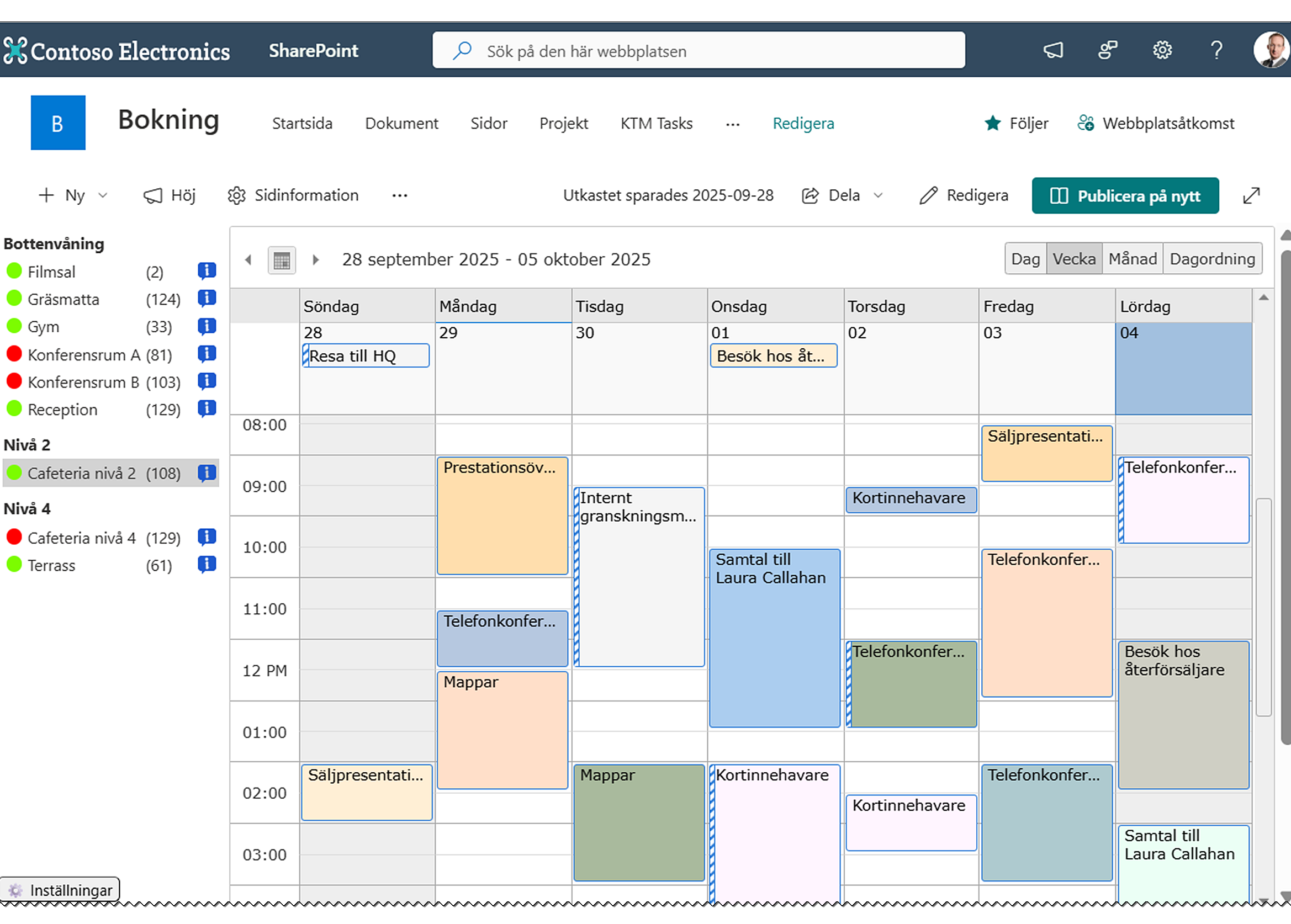 Calendar Browser Screenshot