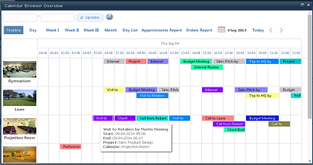 Calendar Browser for SharePoint