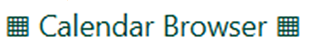 Calendar Browser link