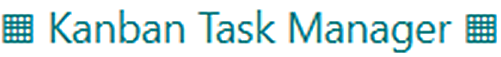 Kanban Task Manager link